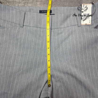 Anne Klein Delano Grey Heather Dress Pants Size 12