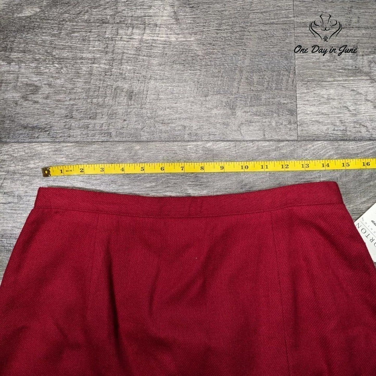 Norton McNaughton Prague Wool Mini Skirt Size 12