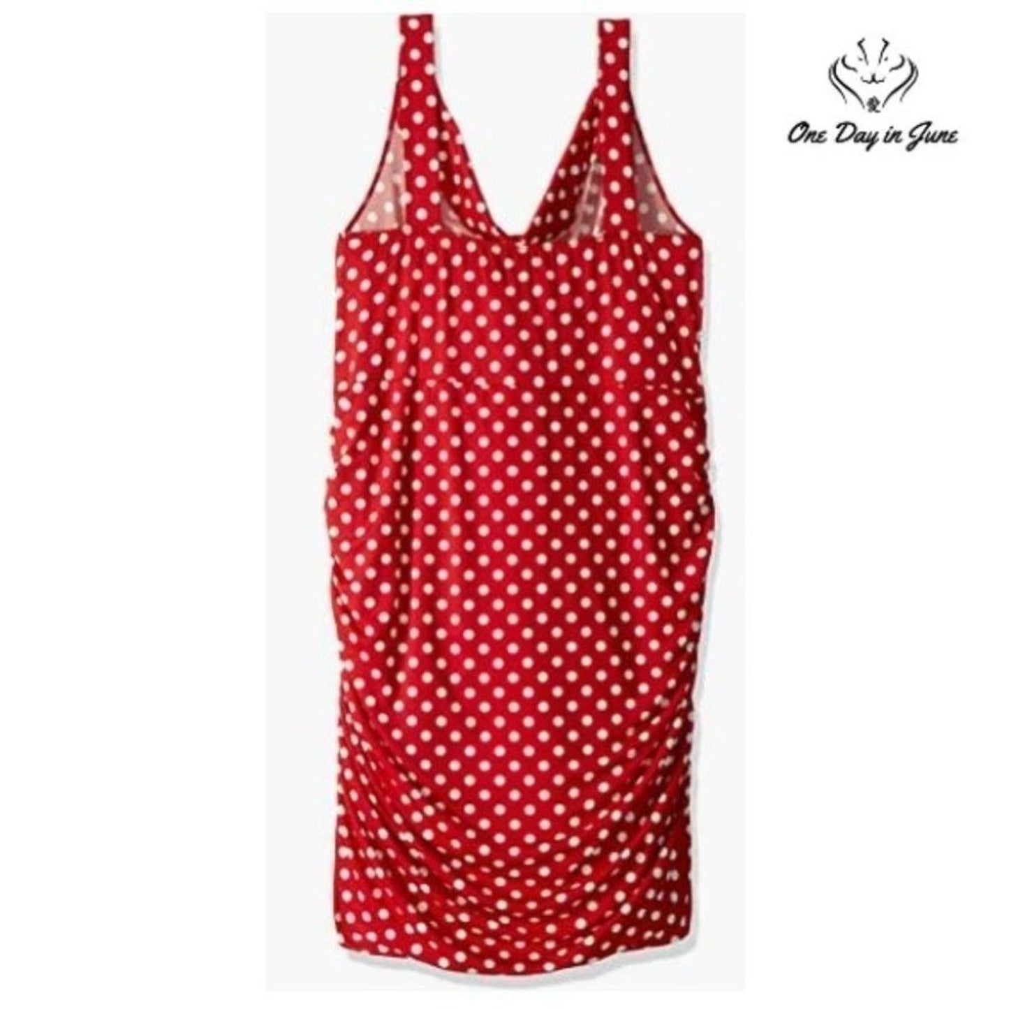 Star Vixen Sleeveless Ruched Bodycon Dress Size L