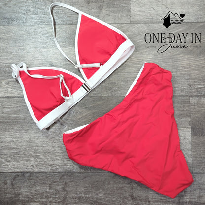 Aleumdr Triangle Bikini Swimsuit Size S