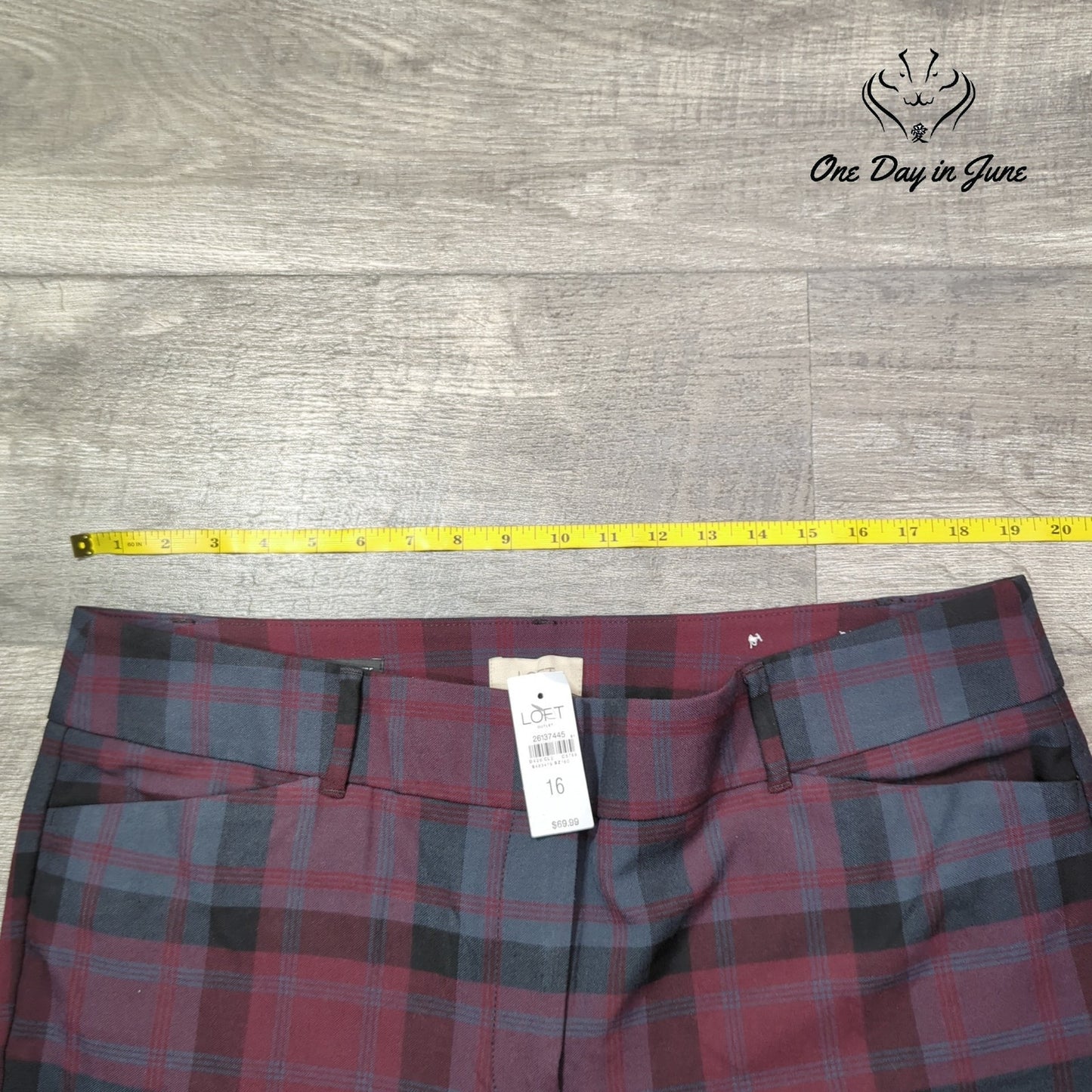 Loft Modern Skinny Ankle Pants Size 16