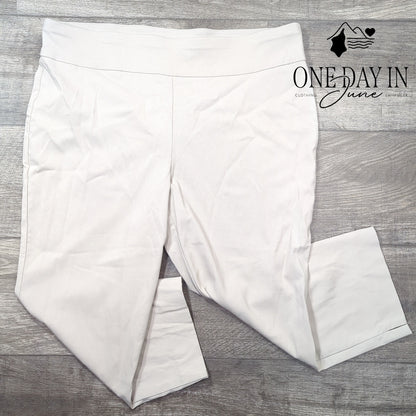 Eric Casual Pull On Capri Pants Size XL