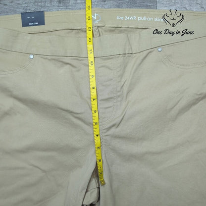 New Directions Plus Size Pull On Skinny Jeans Size 24WR