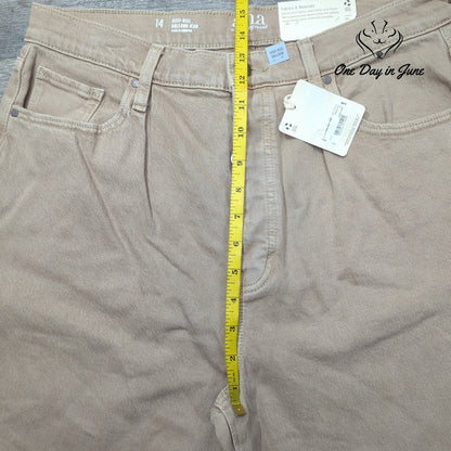 a.n.a High Rise Balloon Jeans Size 14
