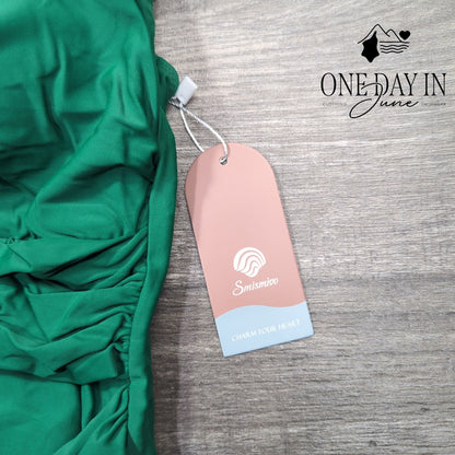 Smismivo Twist Front One Piece Swimsuit Size L