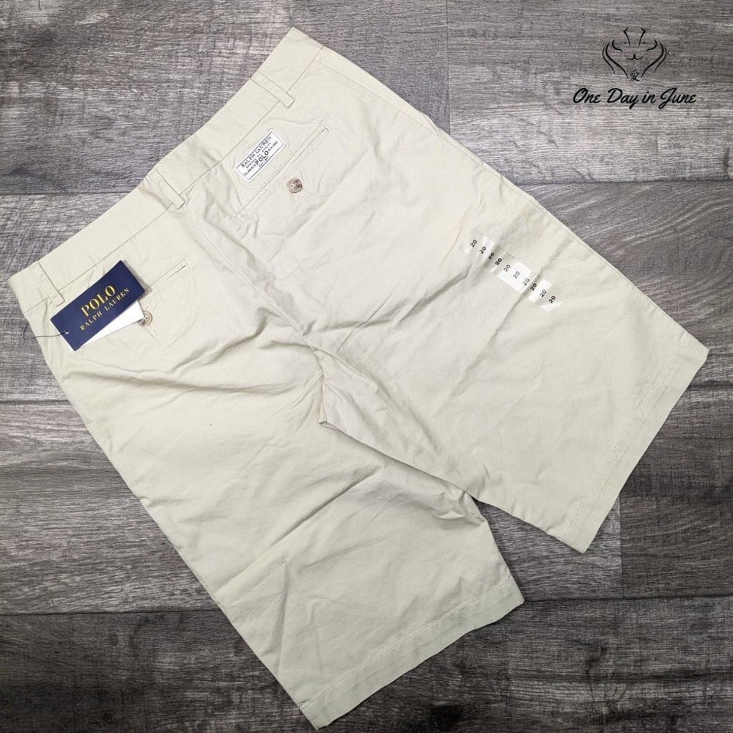 Polo Ralph Lauren Flat Font Shorts Size 20