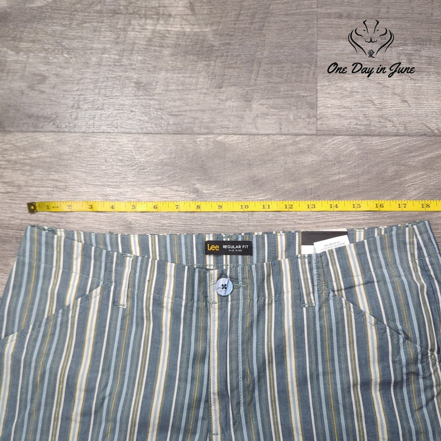 Lee Mid Rise Bermuda Shorts Size 16