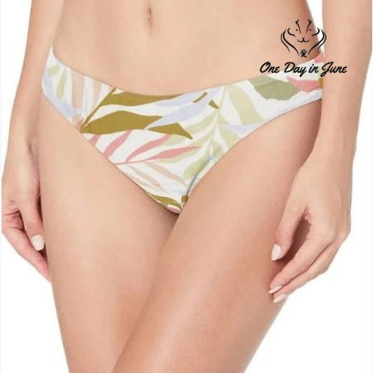 Billabong Tropic Jungle Low Rise Reversible Bikini Bottom Size L