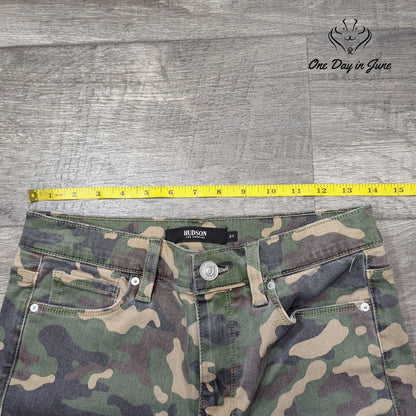 Hudson Barbara High Waist Super Skinny Ankle Camo Jeans NWT Size 27 (4)