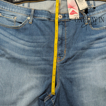 Torrid Plus Size Sky High Skinny Ankle Jeans Size 28