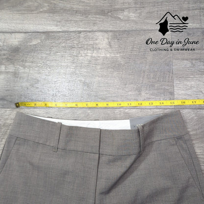 Ann Taylor Signature Fit Wool Wide Leg Pants Size 8