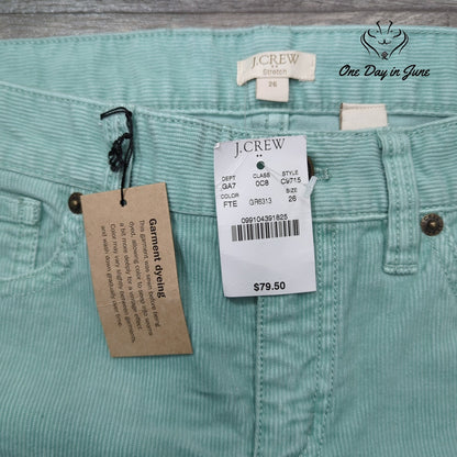 J.Crew Stretch Corduroy Pants Size 26 (2)