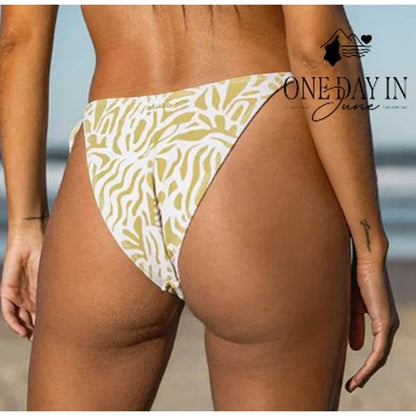 Billabong La Cala Tie Side Hike Bikini Bottom Size S
