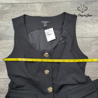 Halogen Sleeveless Jumpsuit Size M
