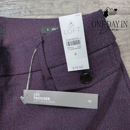 Loft Julie Trouser Pants Size 8