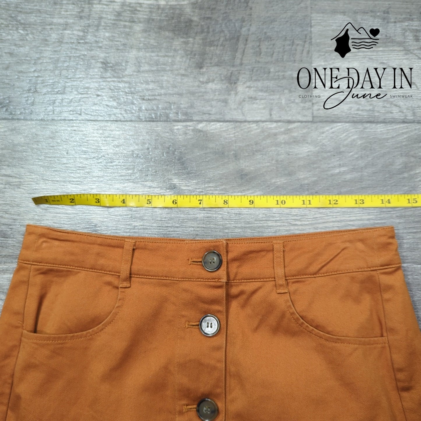 Loft Button Front Pencil Skirt Size 0