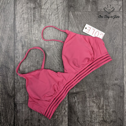 Cole of California Standard Bralette Bikini Top Swimwear Size M