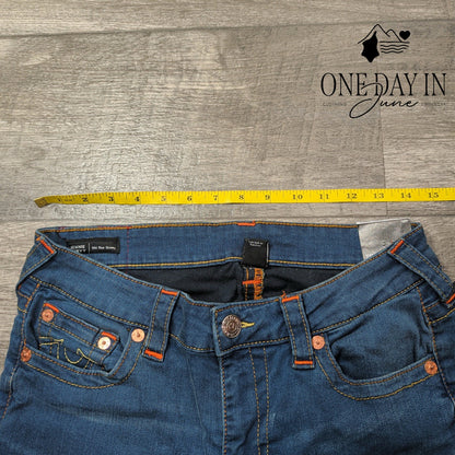 True Religion Jennie Curvy Mid Rise Skinny Jeans Dreamcatcher NWT Size 10 (30)