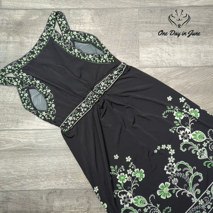 Sophie Max Sleeveless V Neck Summer Dress Size S