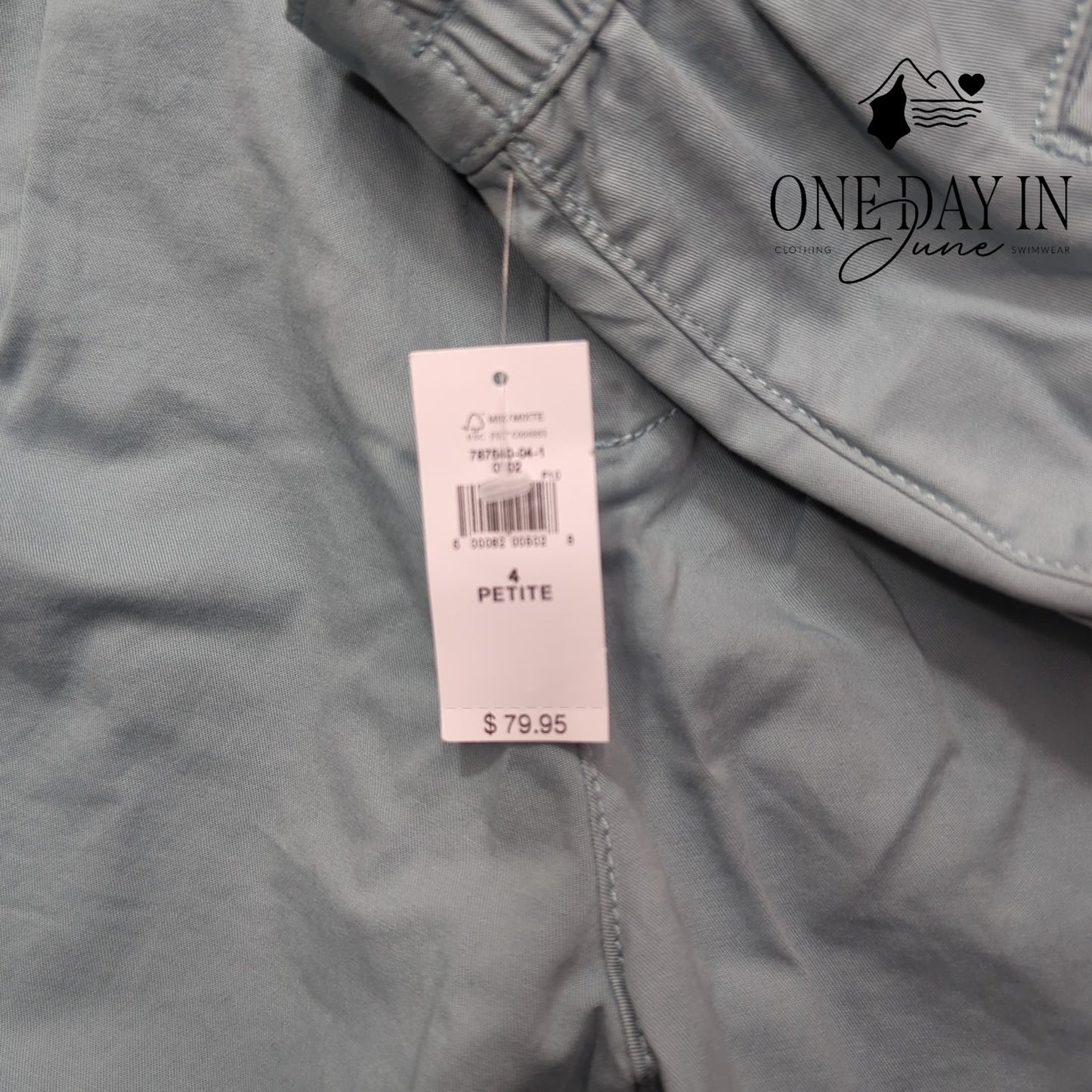 Gap Petite Comfort Waist Tapered Leg Pants Size 4P