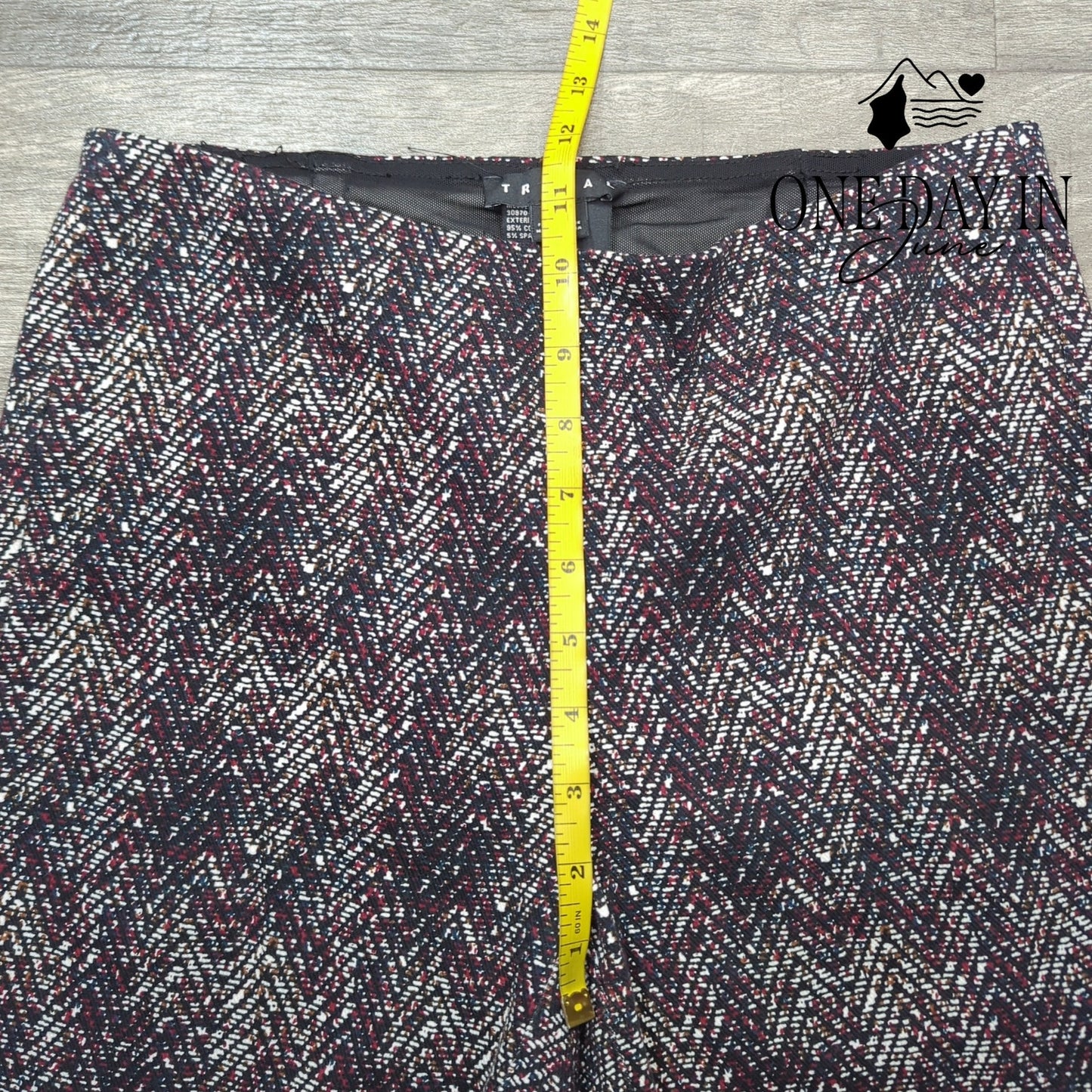 Tribal Pull On Ankle Pants Size S