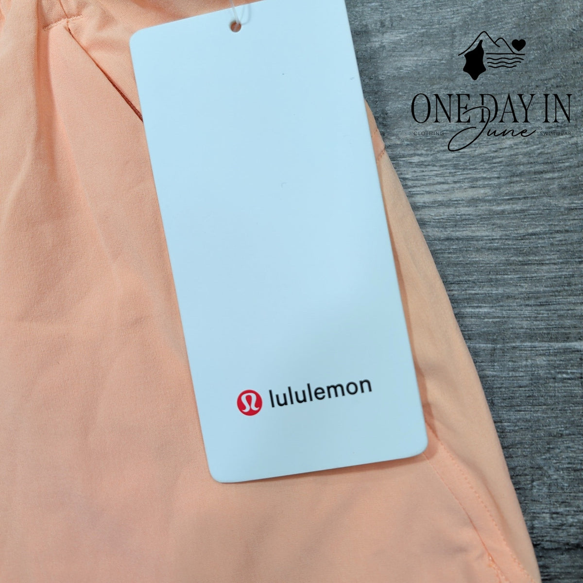 Lululemon Swift Wide Leg Mid Rise Pants Peach Bellini NWT LW5FFBS Size 6