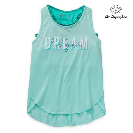 Xersion Girls 2pc U Neck Tank Top Size L 14