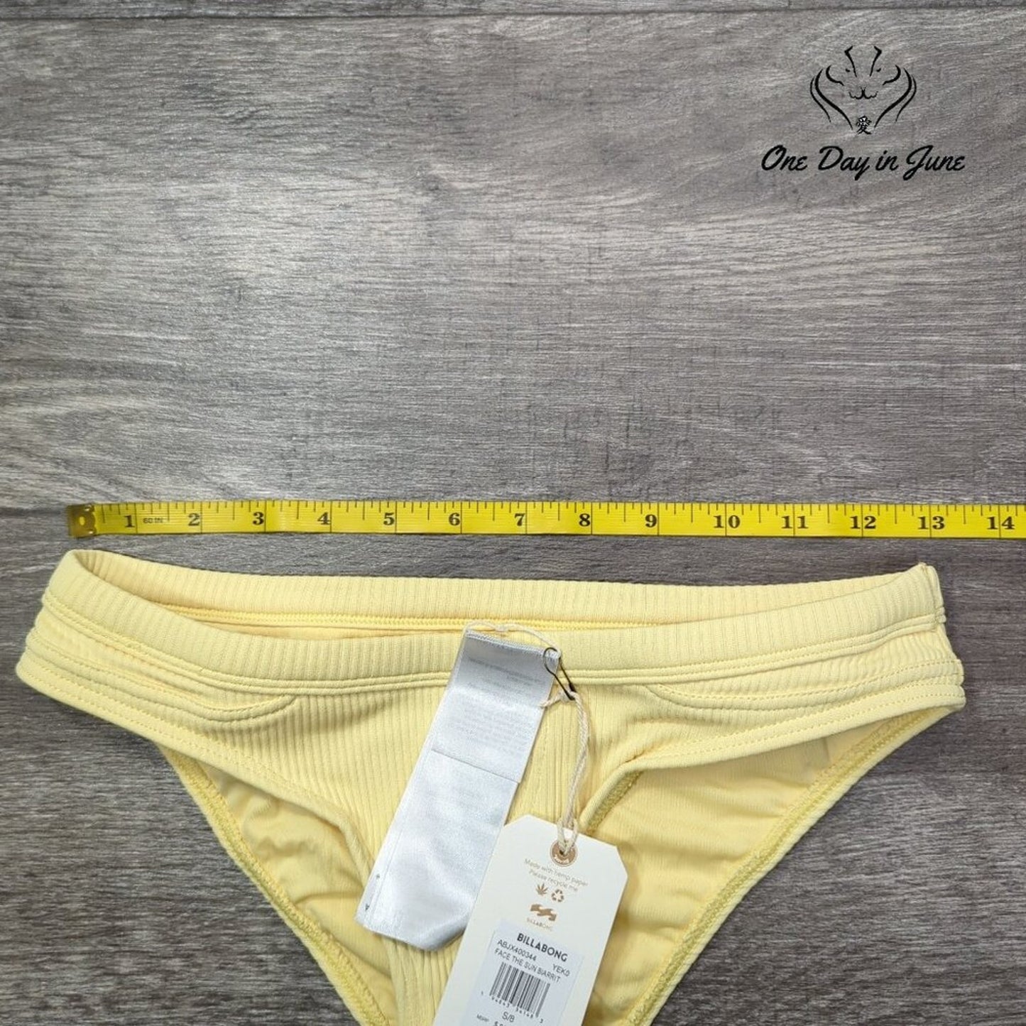 Billabong Face The Sun Barrit Bikini Bottom Size S