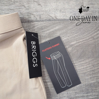 Briggs New York Tummy Flattening Straight Leg Pants Size 16