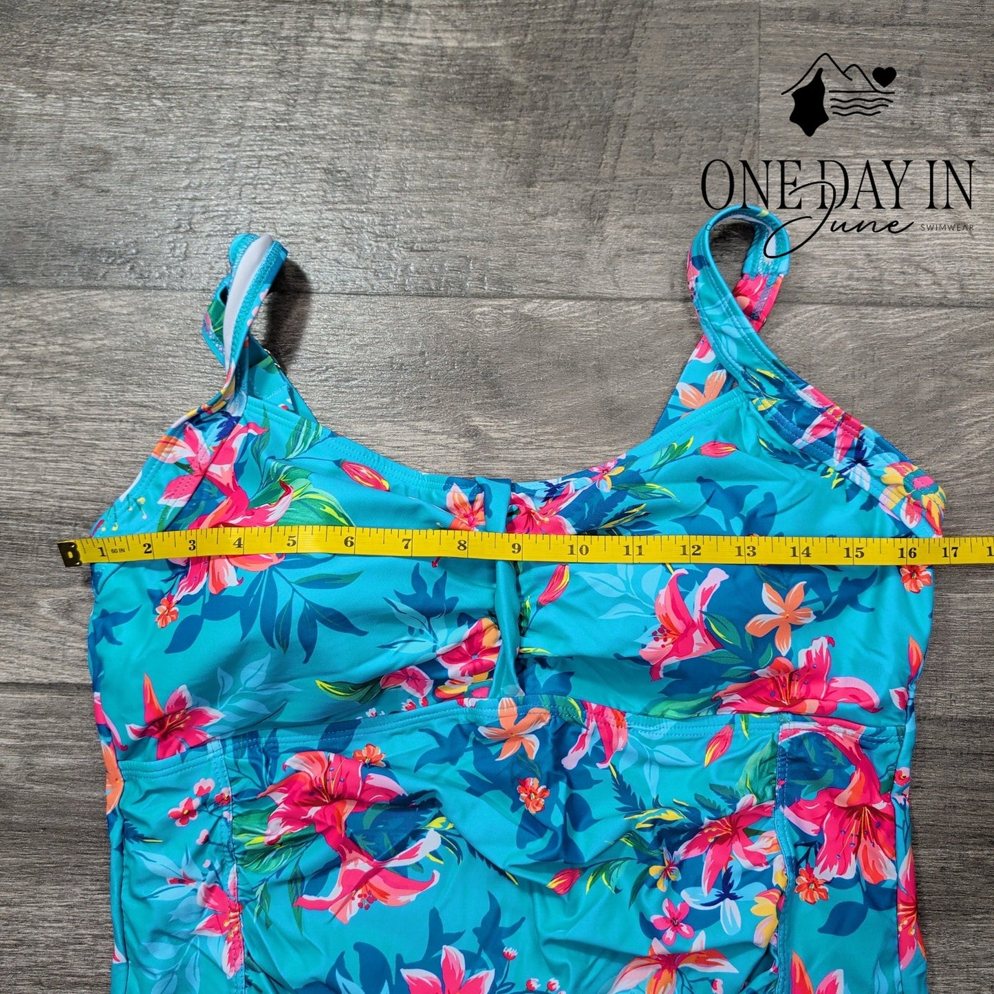 Tempt Me Floral One Piece Swimsuit Size XL