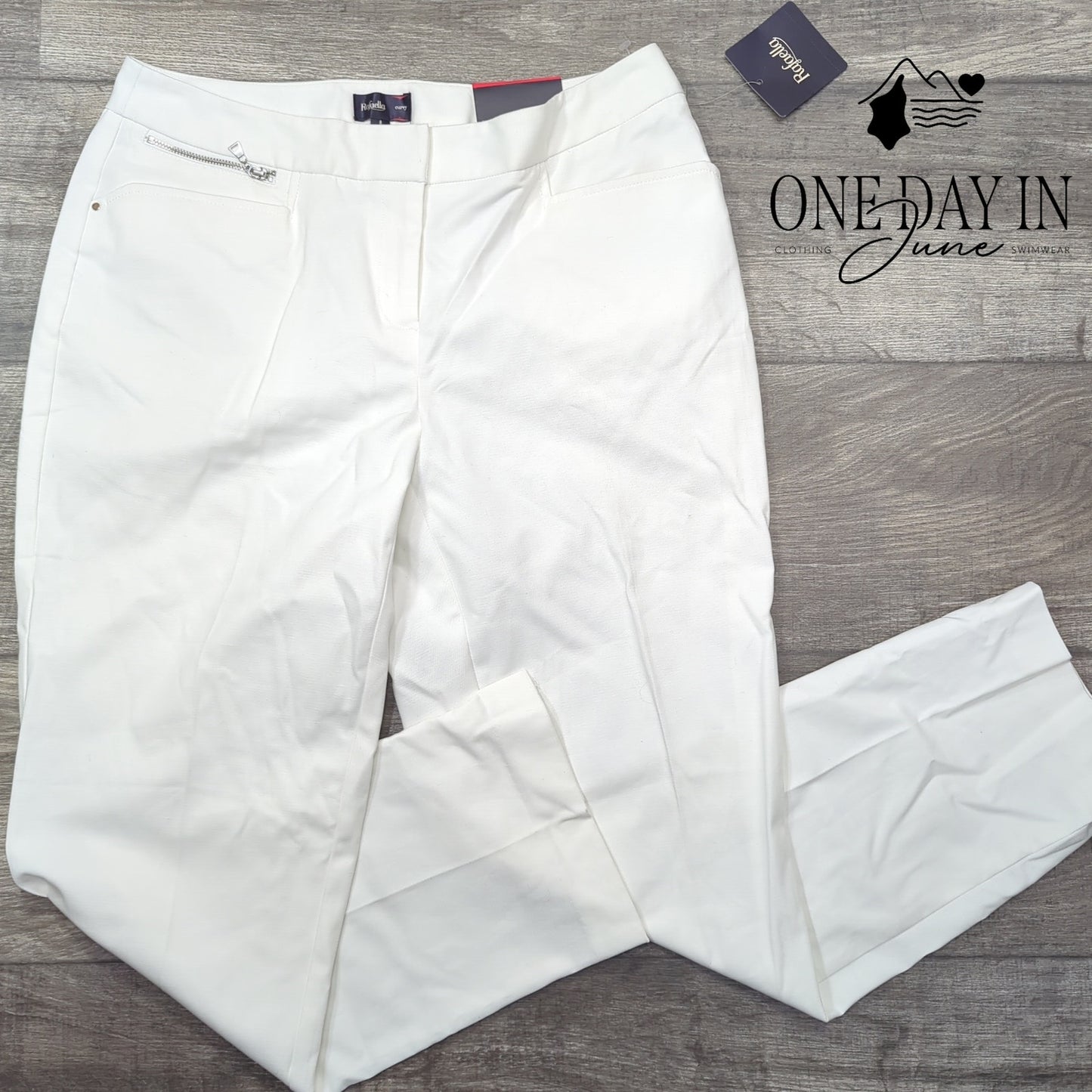 Rafaella Slim Ankle Pants Size 8