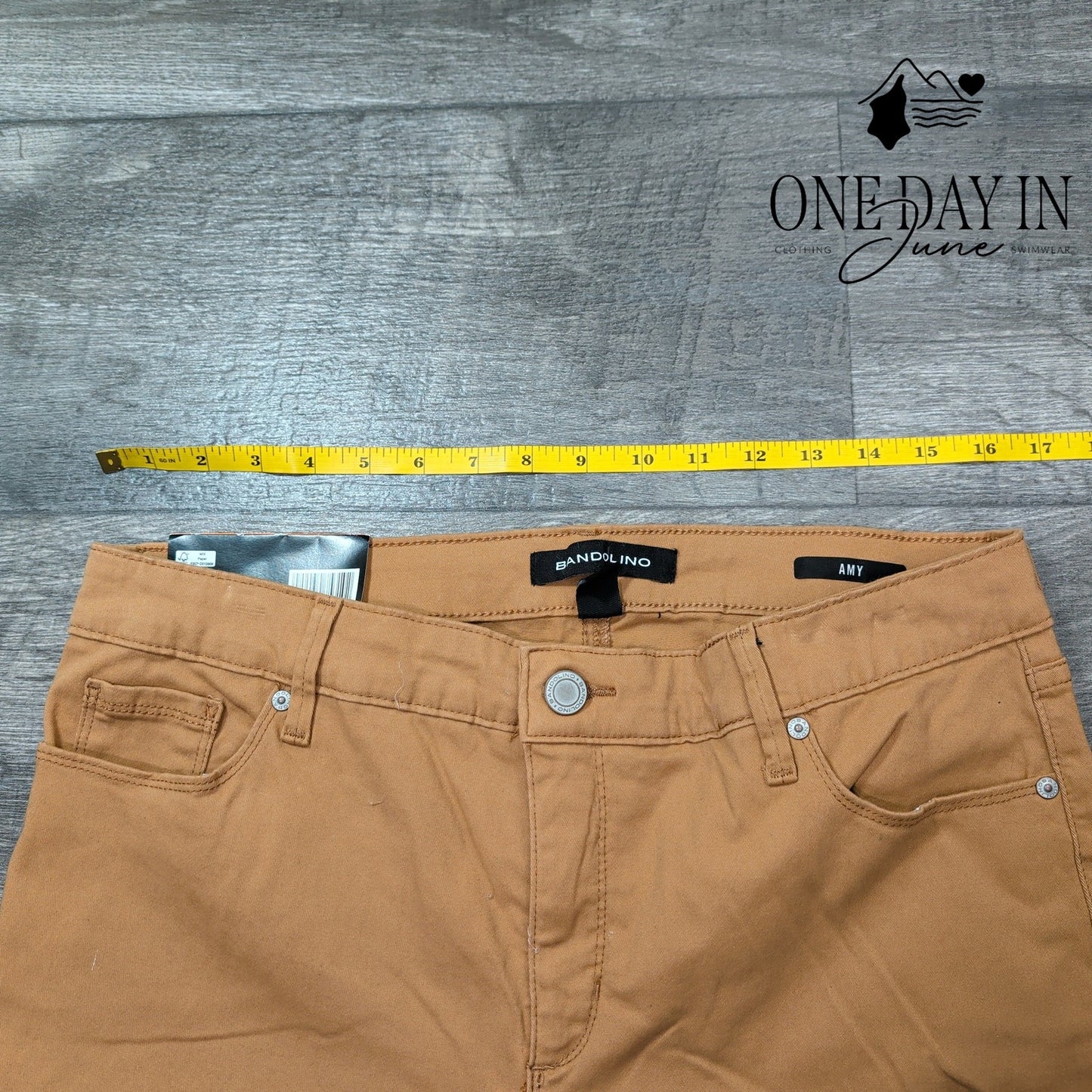 Bandolino Amy Straight Leg Jeans Size 12