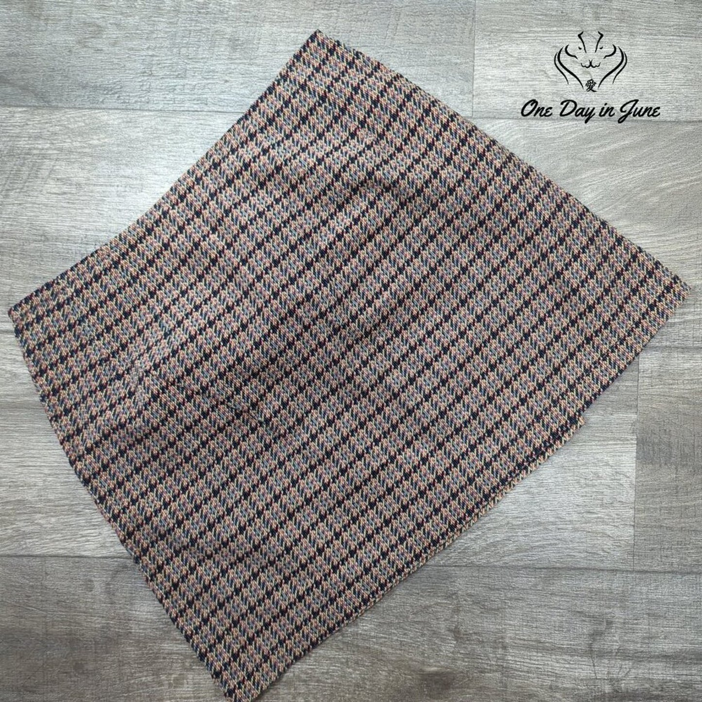 The Limited Womens Multicolor Tweed Wrap Skirt 100% Cotton Size 8