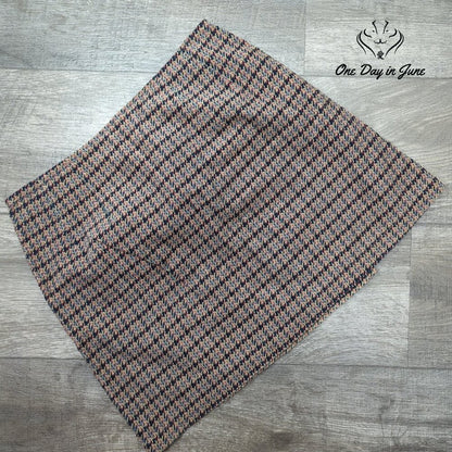The Limited Womens Multicolor Tweed Wrap Skirt 100% Cotton Size 8