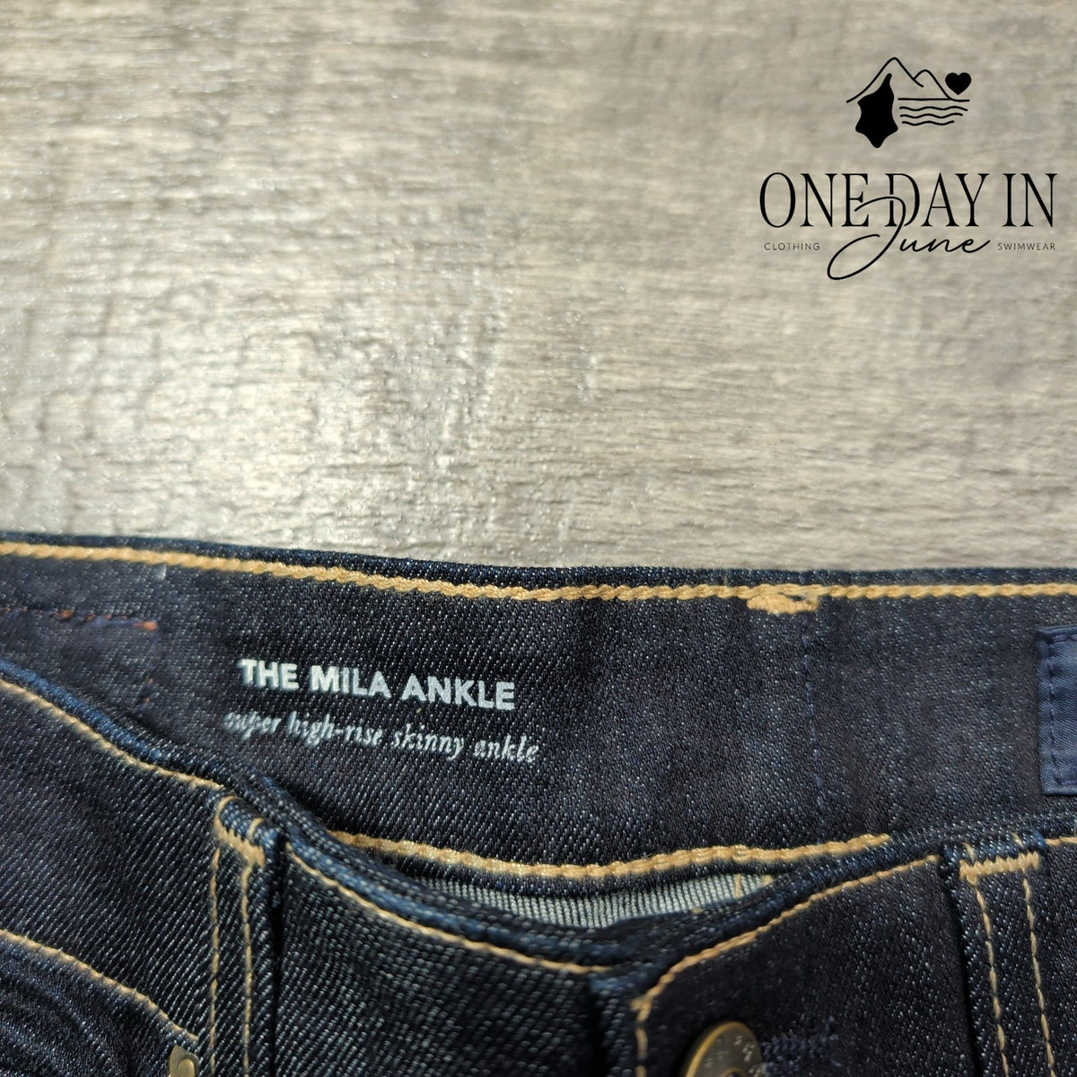 AG Adriano Goldschmied The Mila Ankle Super High Rise Skinny Jeans NWT Size 4