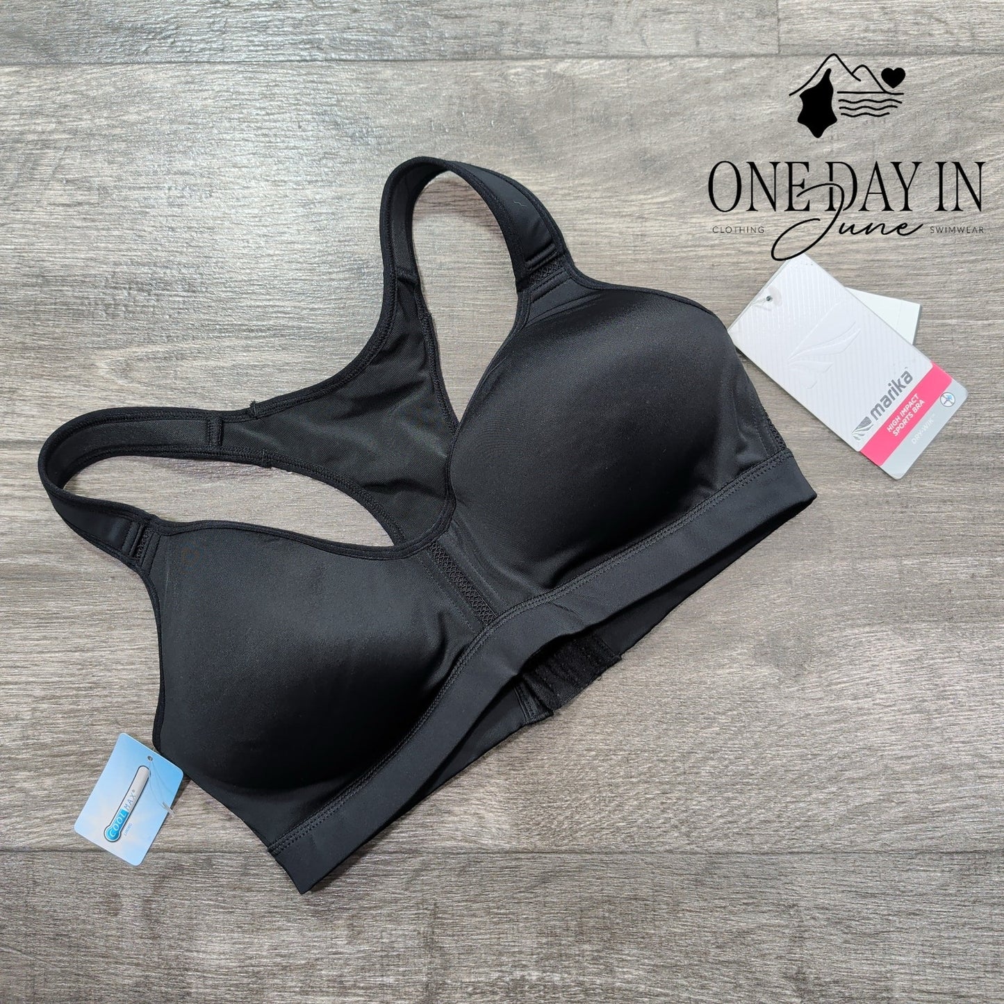 Marika Racerback Sports Bra Size M