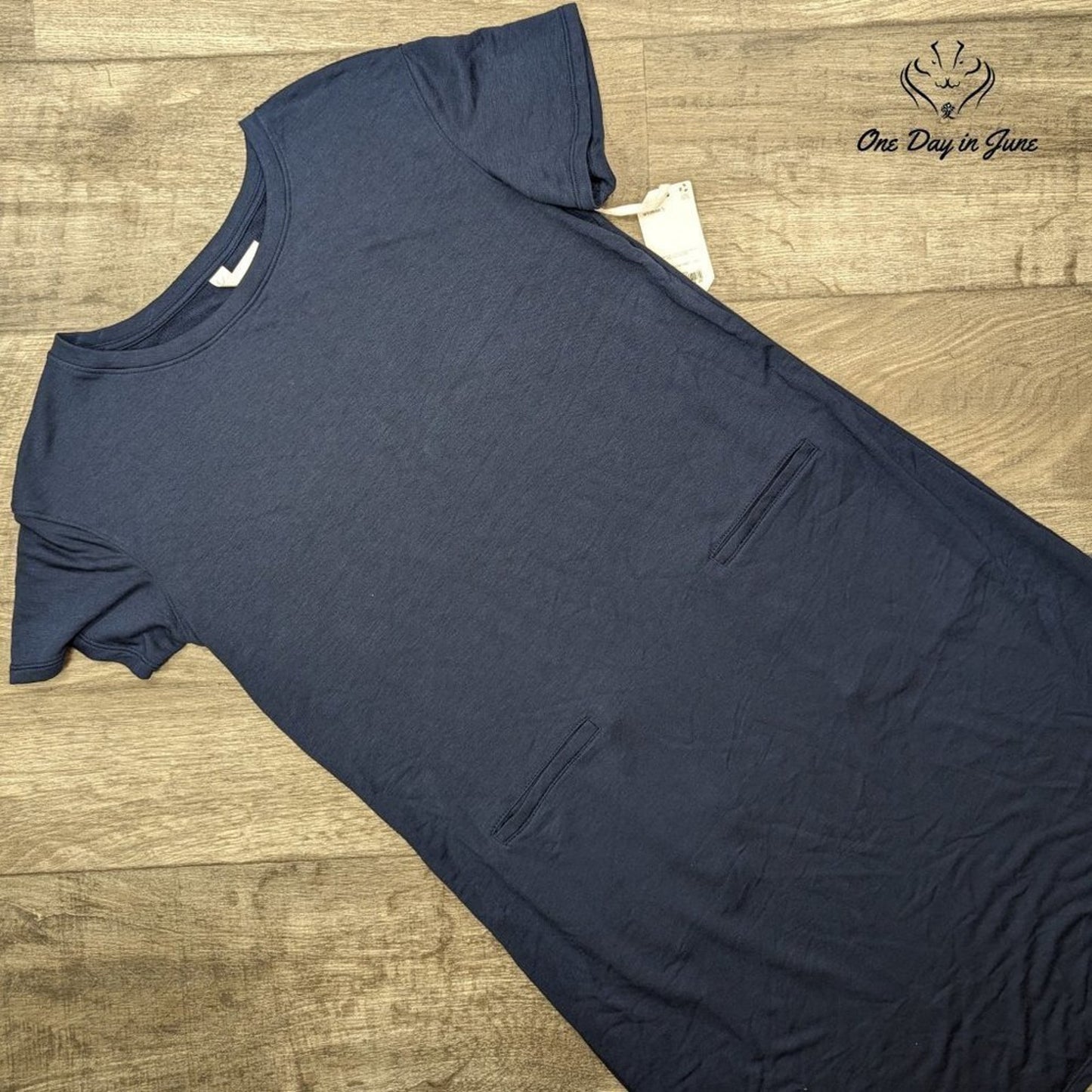 Stylus Short Sleeve T Shirt Dress Size S