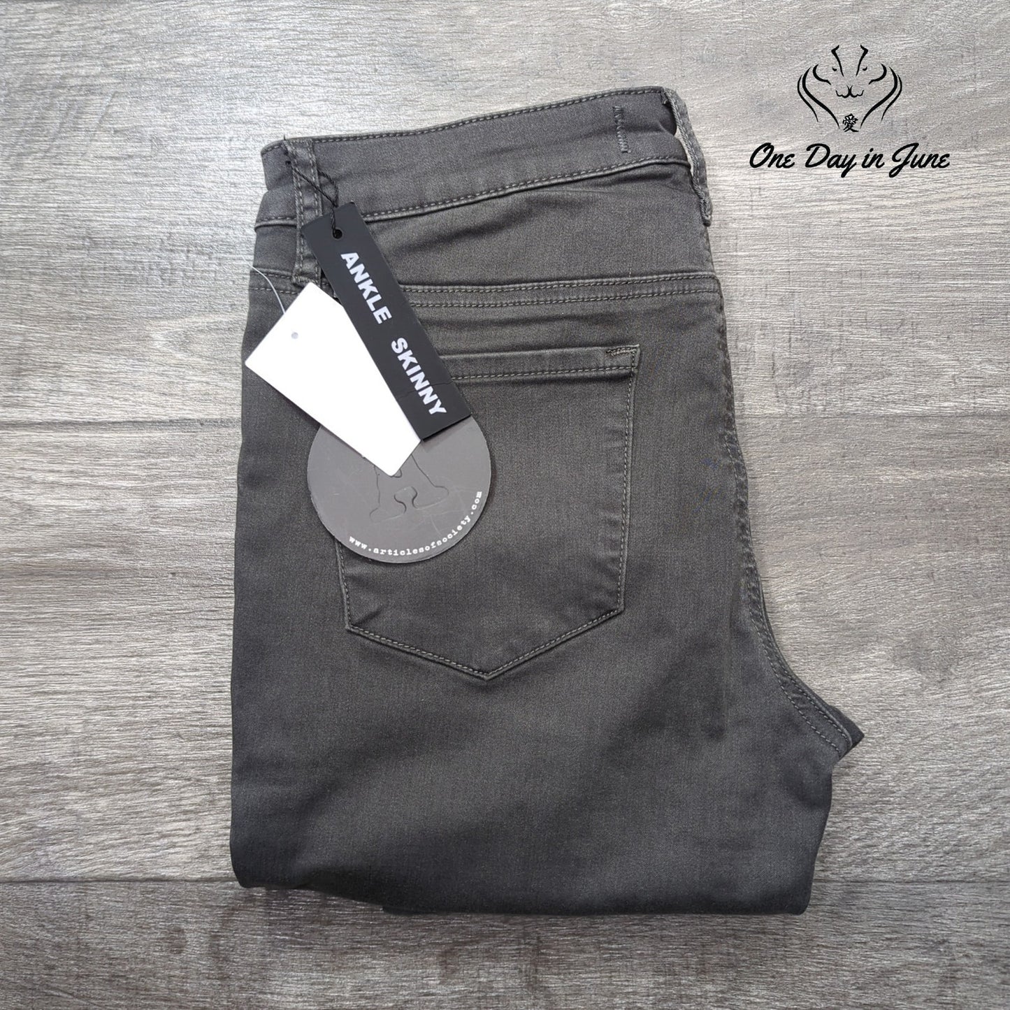 Articles of Society Fairbanks Midrise Skinny Ankle Jeans Size 27 (4)