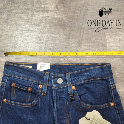 Levi's Button Fly 501 Skinny Jeans Size 24X28 (0)