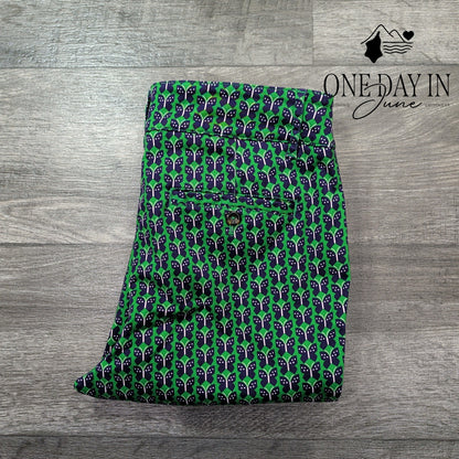 Anthropologie Cropped Butterfly Pants Size 10