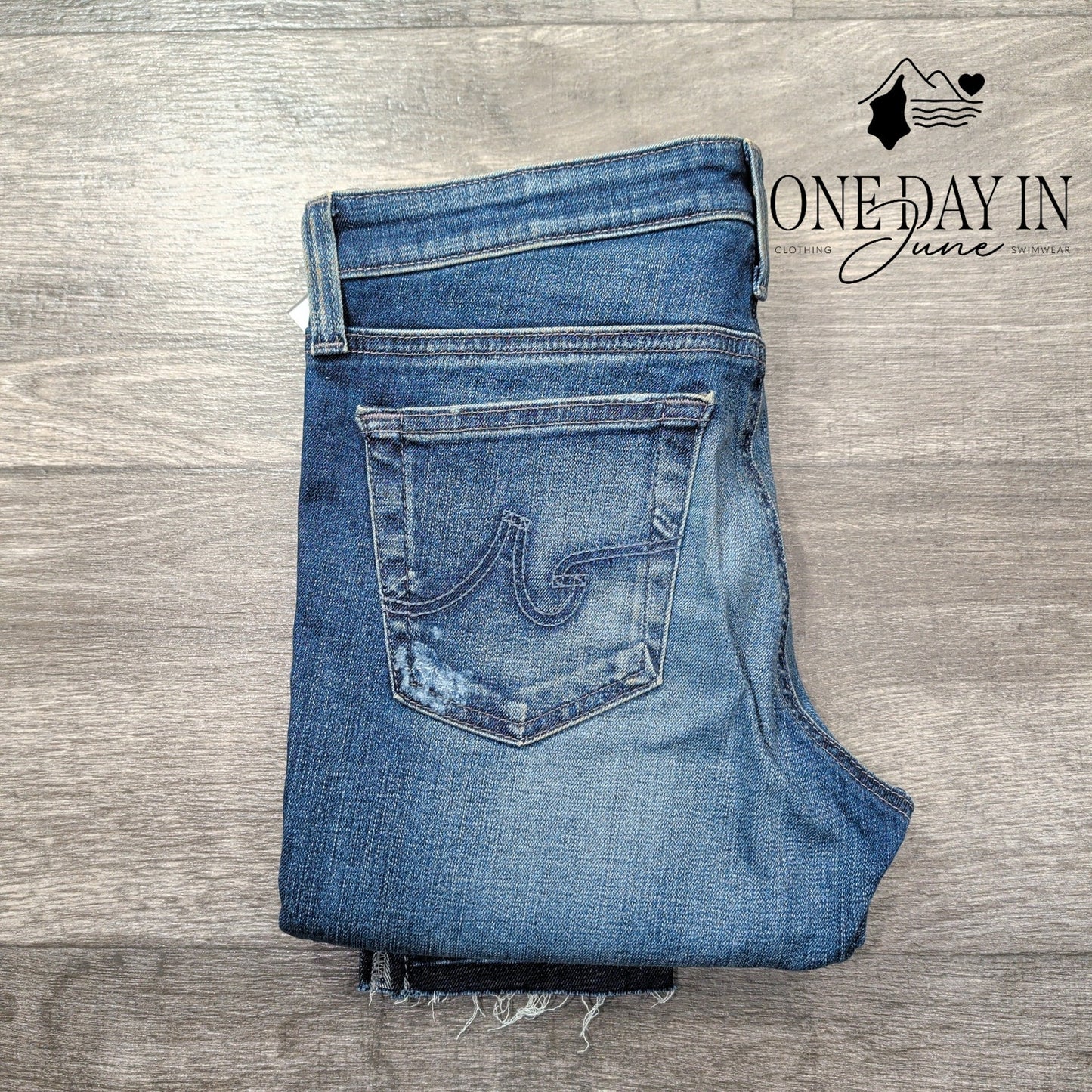 AG Adriano Goldschmied The Legging Ankle Super Skinny Ankle Jeans Size 4 (27)