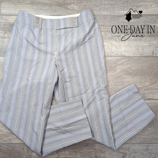 Loft Straight Leg Crop Pants Size 6