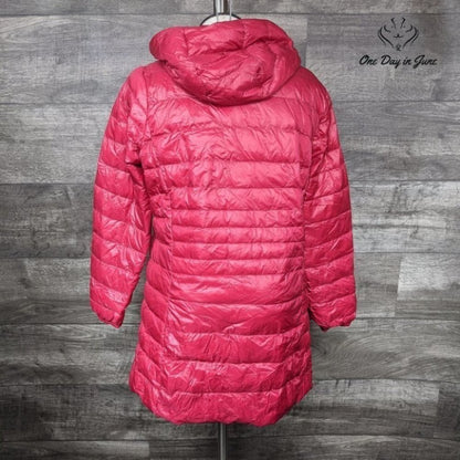 Sawadikaa Ultra Light Duck Feather Coat Size L