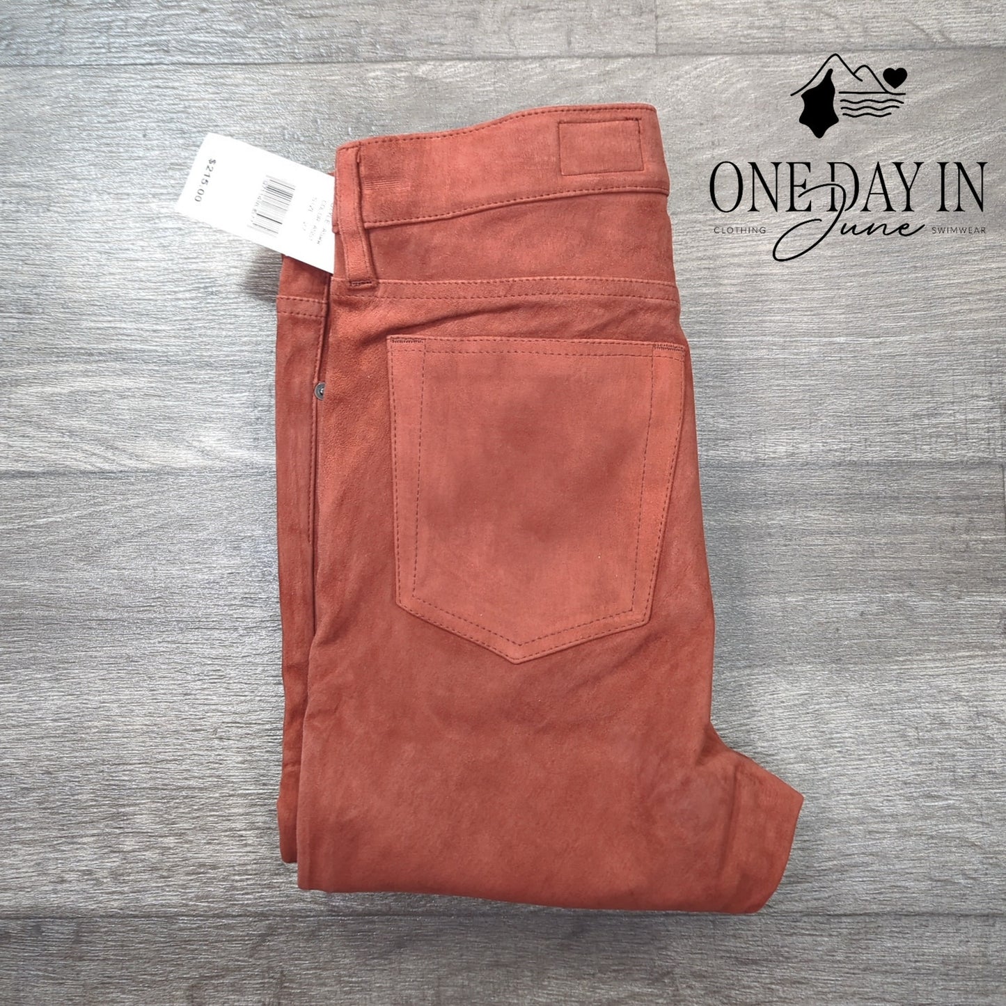 Adriano Goldschmied The Legging Ankle Faux Suede Skinny Ankle Jeans Size 27 (4)