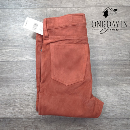 Adriano Goldschmied The Legging Ankle Faux Suede Skinny Ankle Jeans Size 27 (4)