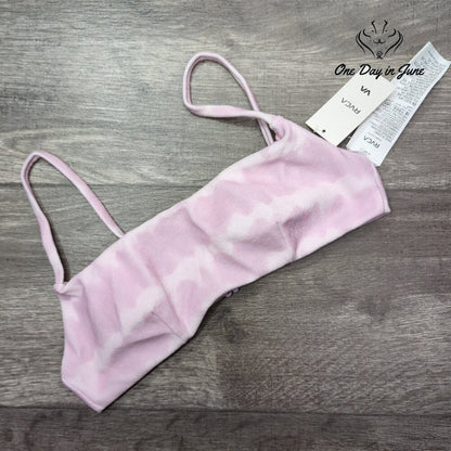 RVCA Live and Let Dye Bralette Bikini Top Size XS