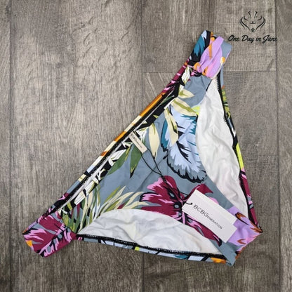 Bcbgeneration Tropical Print Bikini Bottom Size XL