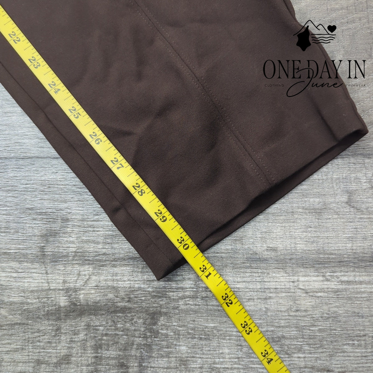 New Directions Polished Pull On Pants Chocolate Brown NWT Size 2X