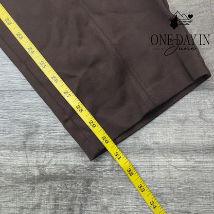 New Directions Polished Pull On Pants Chocolate Brown NWT Size 2X