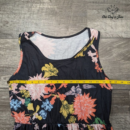 Kidsform Sleeveless Floral Mini Dress Size XL